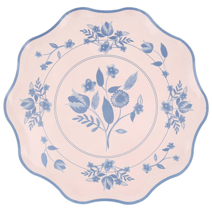 Vintage Botanical Dinner Plates - Bria Blair Creative