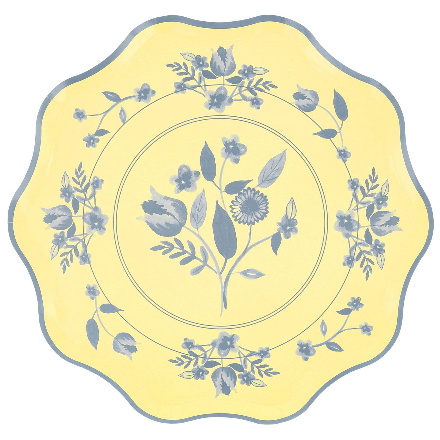 Vintage Botanical Dinner Plates - Bria Blair Creative