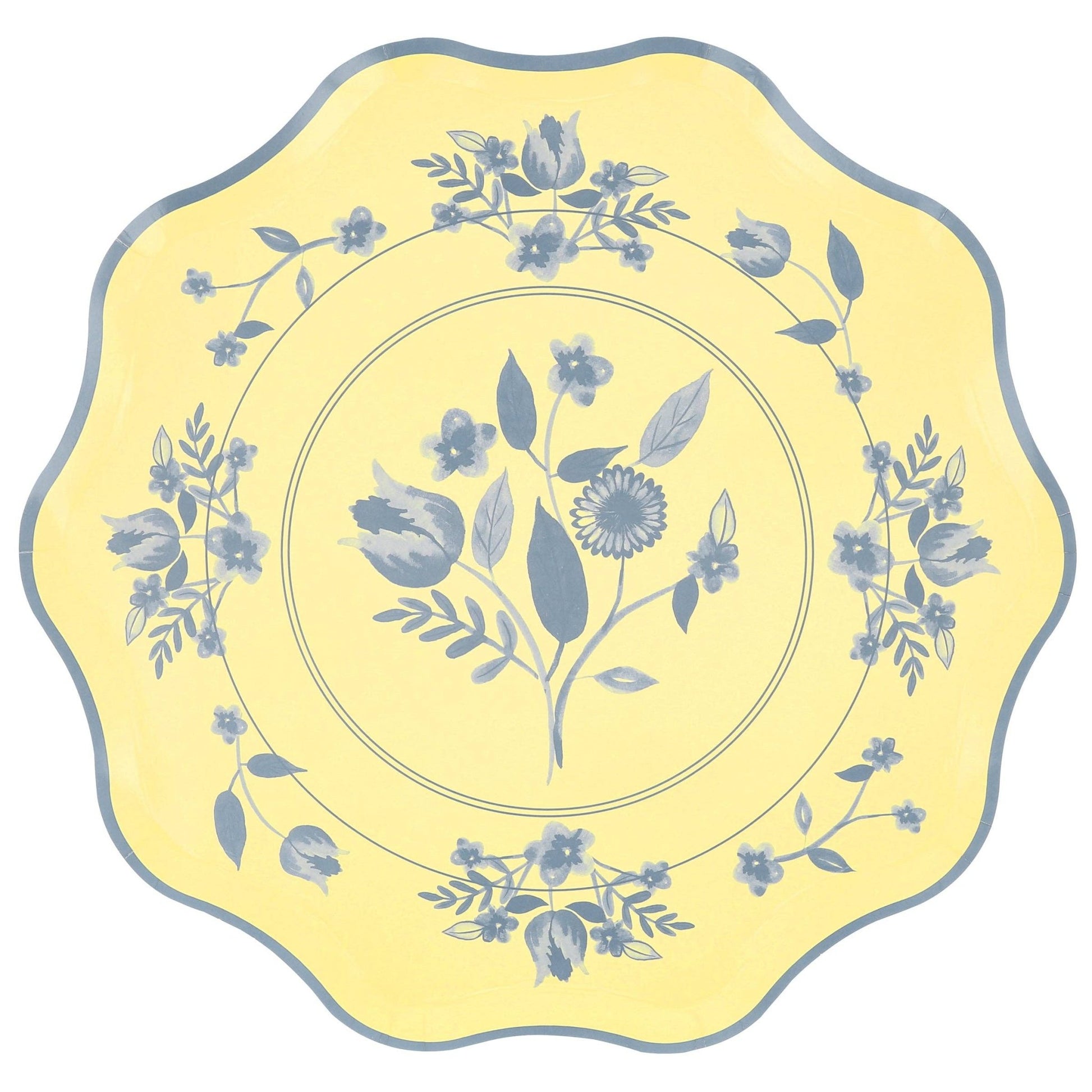 Vintage Botanical Dinner Plates - Bria Blair Creative