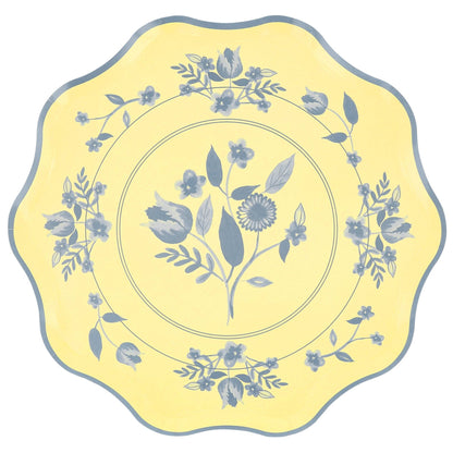 Vintage Botanical Dinner Plates - Bria Blair Creative