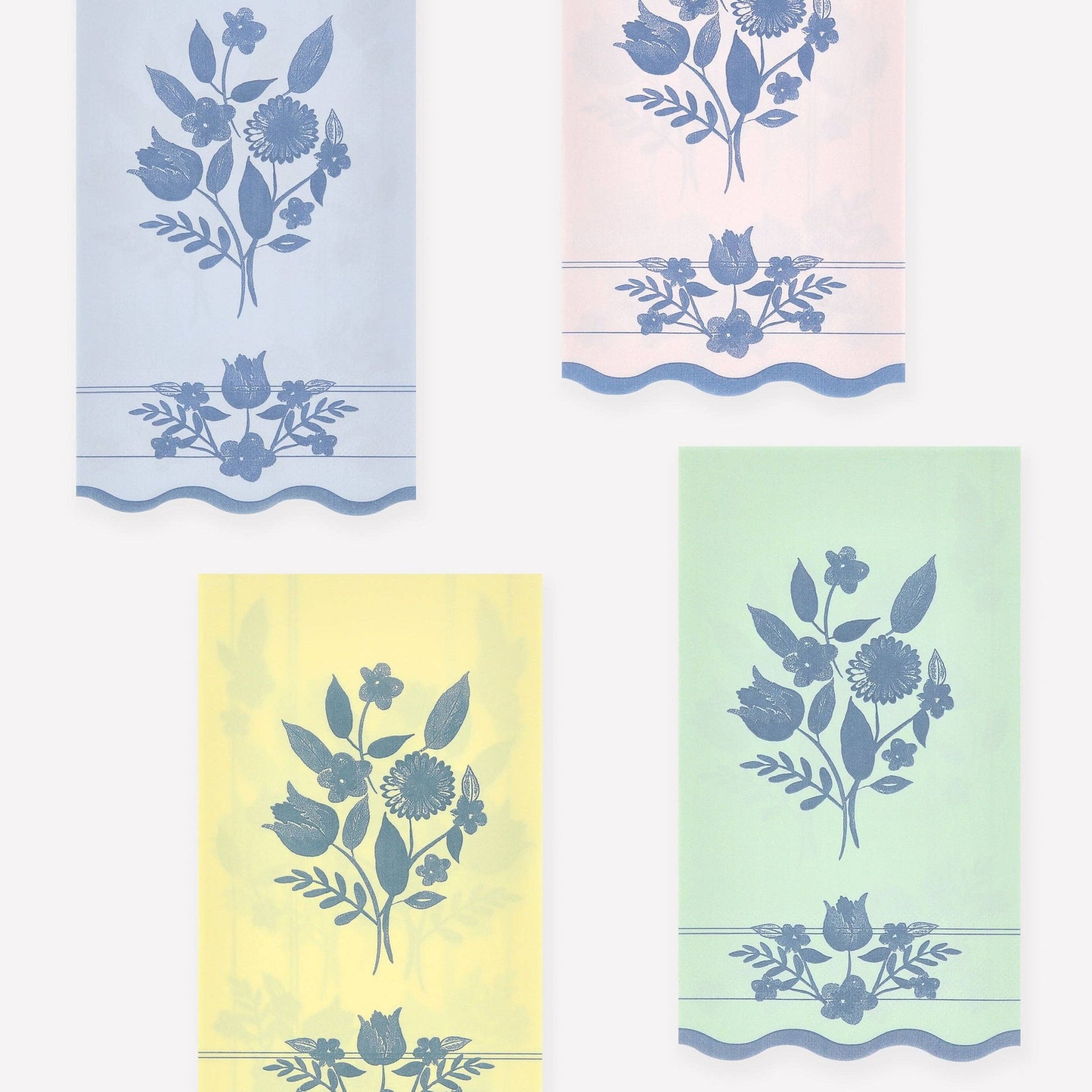 Vintage Botanical Guest Towels - Bria Blair Creative