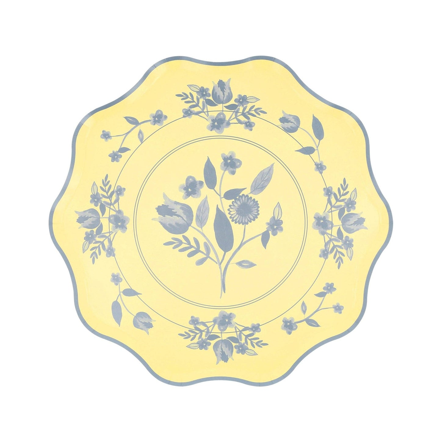 Vintage Botanical Side Plates - Bria Blair Creative