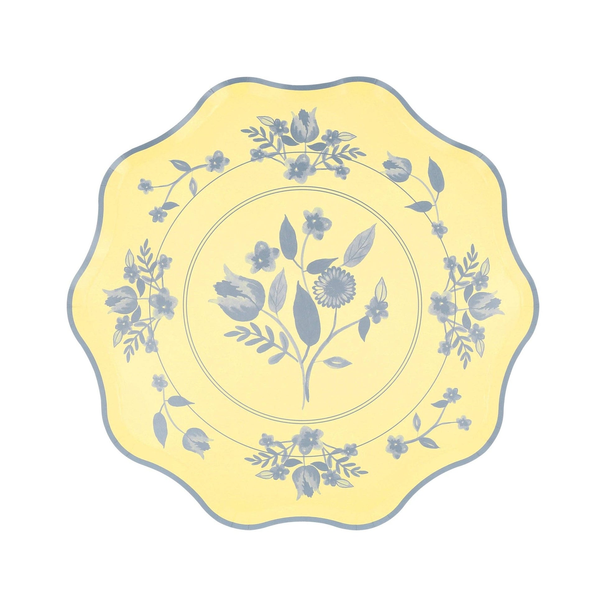 Vintage Botanical Side Plates - Bria Blair Creative