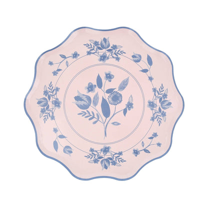 Vintage Botanical Side Plates - Bria Blair Creative