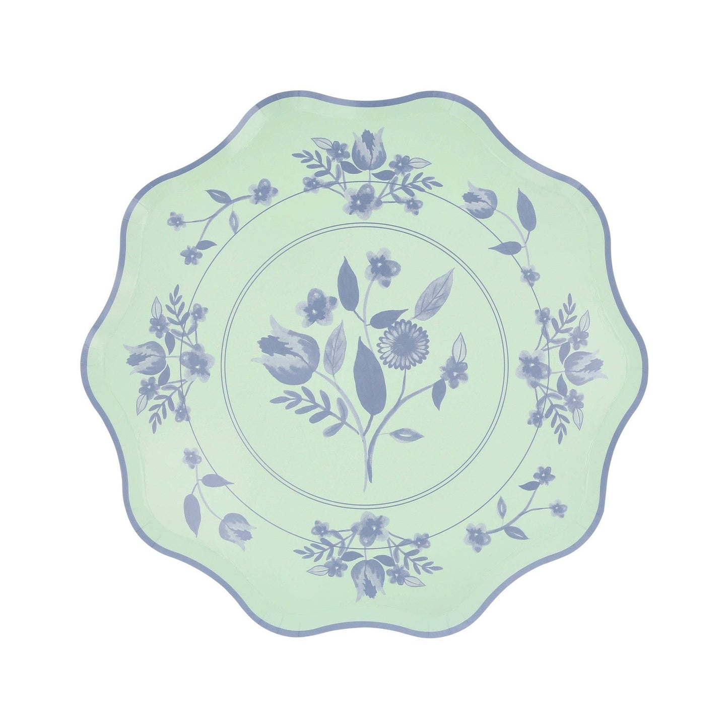 Vintage Botanical Side Plates - Bria Blair Creative