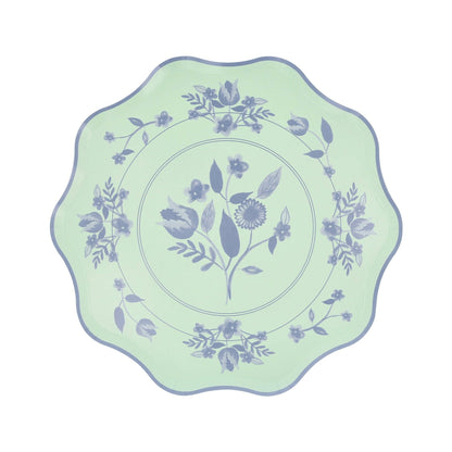 Vintage Botanical Side Plates - Bria Blair Creative
