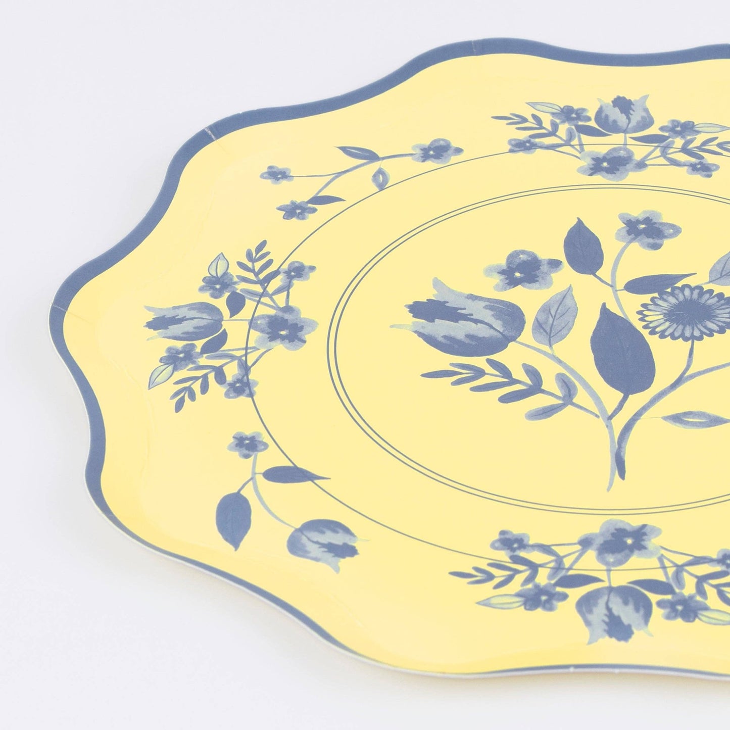 Vintage Botanical Side Plates - Bria Blair Creative