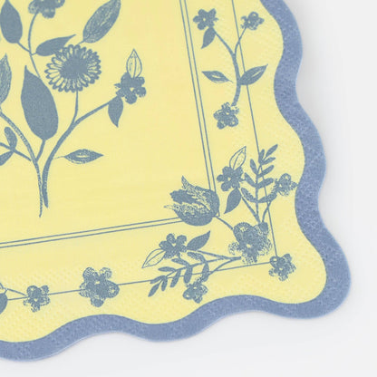 Vintage Botanical Small Napkins - Bria Blair Creative