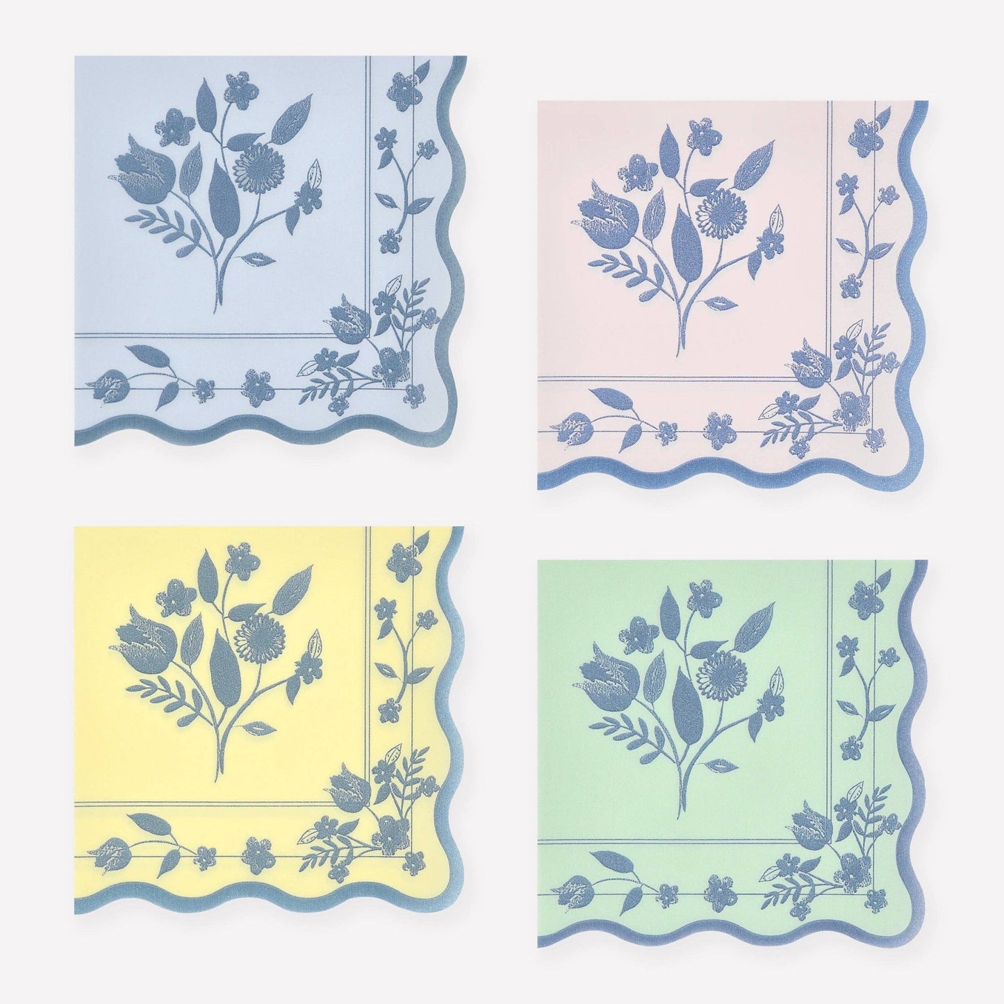 Vintage Botanical Small Napkins - Bria Blair Creative