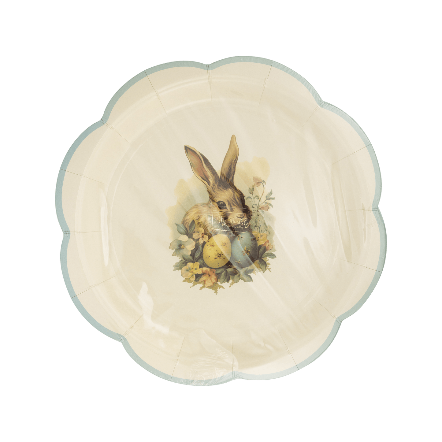 Vintage Easter Paper Plate - Bria Blair Creative
