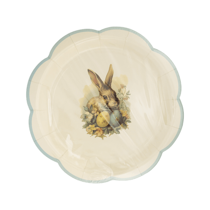 Vintage Easter Paper Plate - Bria Blair Creative