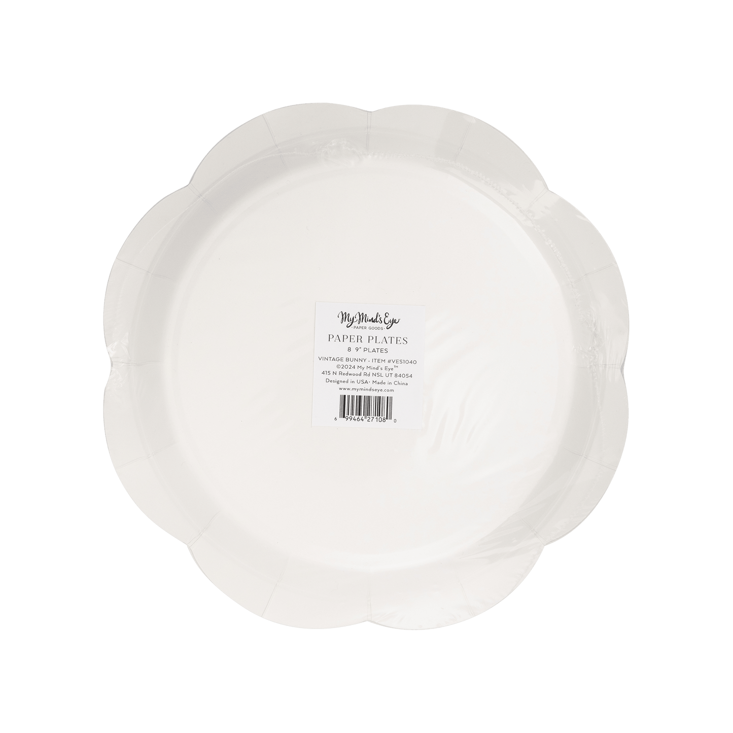 Vintage Easter Paper Plate - Bria Blair Creative