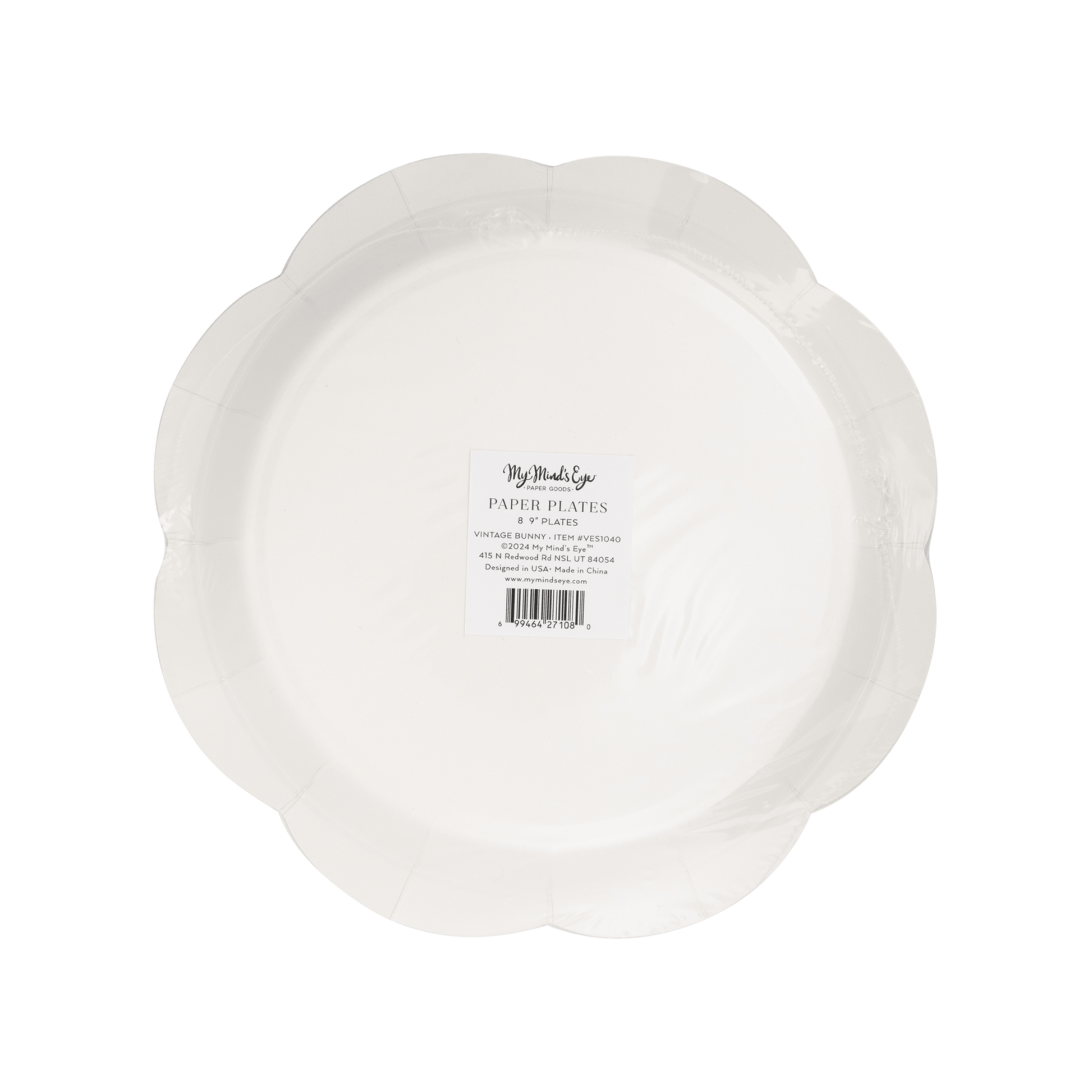 Vintage Easter Paper Plate - Bria Blair Creative