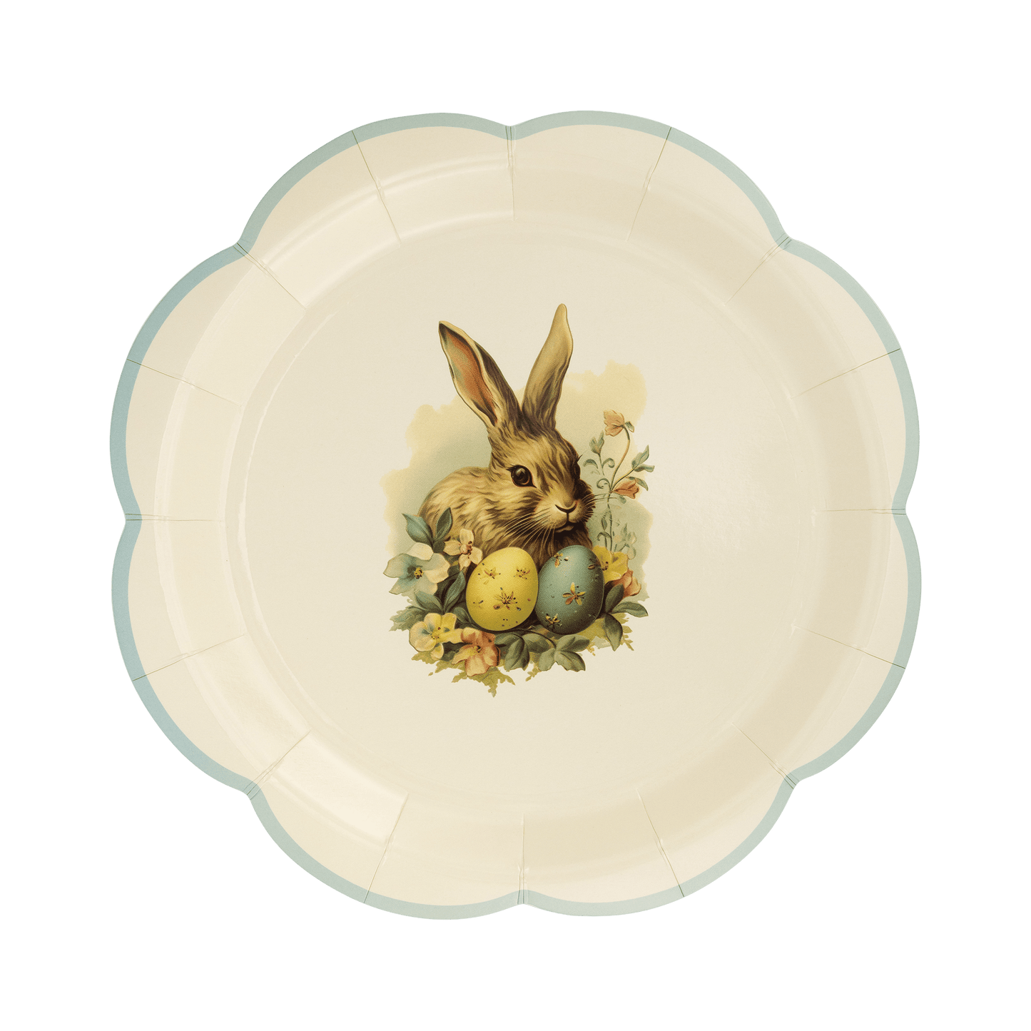 Vintage Easter Paper Plate - Bria Blair Creative