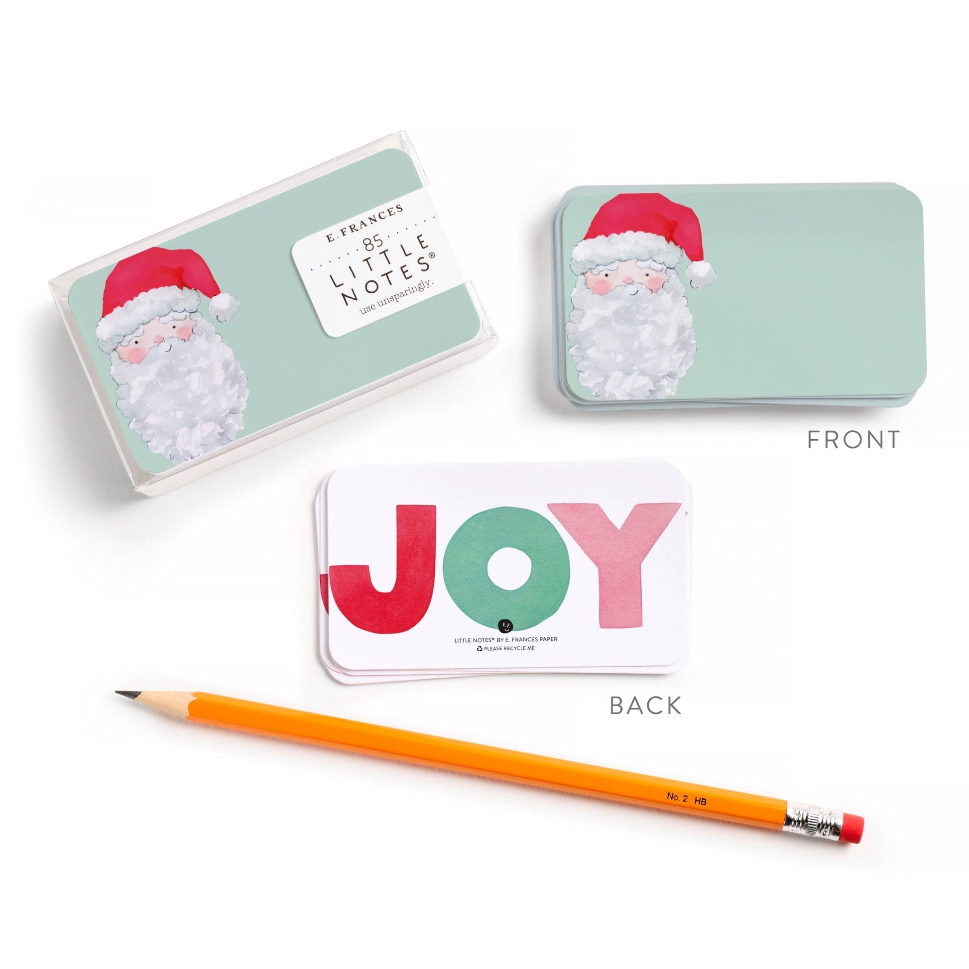 Vintage Santa Little Notes® | Boxed Set of 85 Mini Notes - Bria Blair Creative