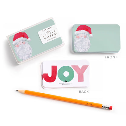 Vintage Santa Little Notes® | Boxed Set of 85 Mini Notes - Bria Blair Creative