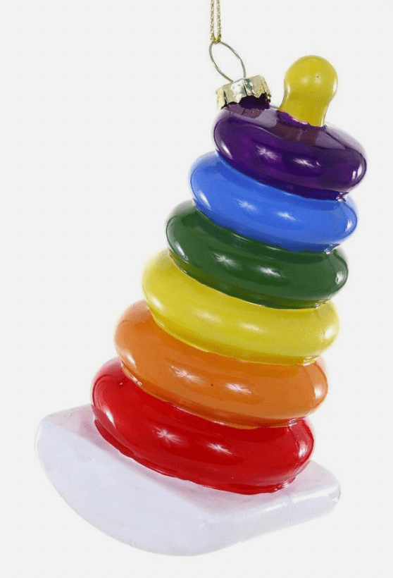 Vintage Toy Ring Ornament - Bria Blair Creative