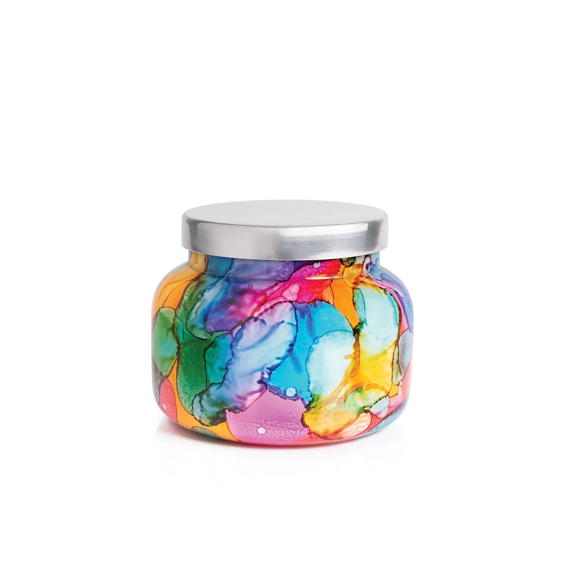 Volcano Rainbow Watercolor Signature Candle - Bria Blair Creative