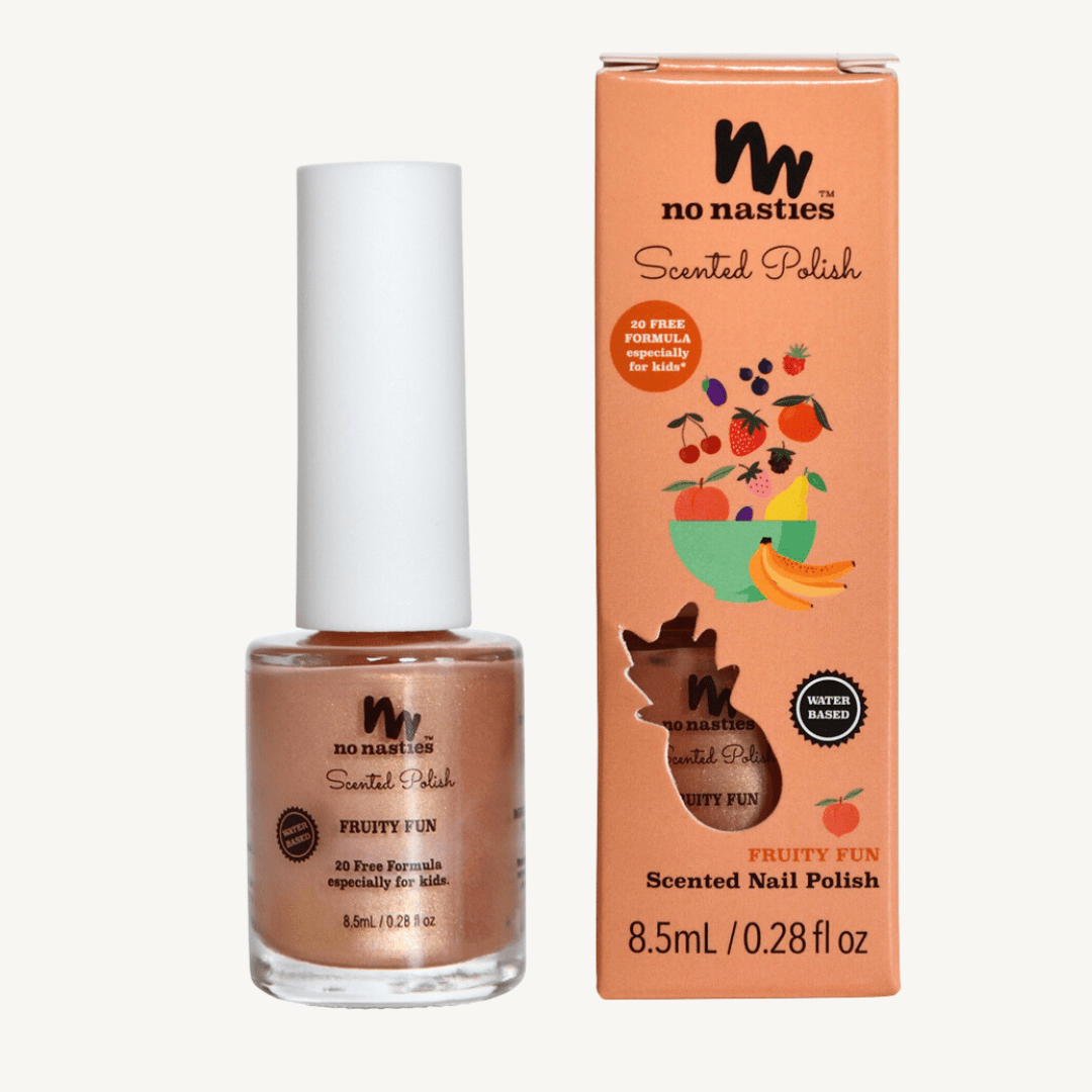 Water Based Scented Scratch Off Kids Nail Polish: Gummy Grape - Purple - Bria Blair Creative