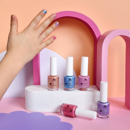 Water Based Scented Scratch Off Kids Nail Polish: Gummy Grape - Purple - Bria Blair Creative