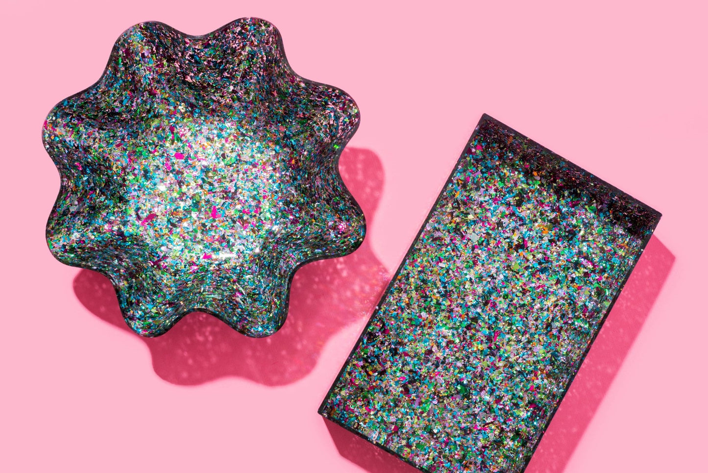 Wavy Nesting Bowl - Small - Colorful Confetti - Bria Blair Creative