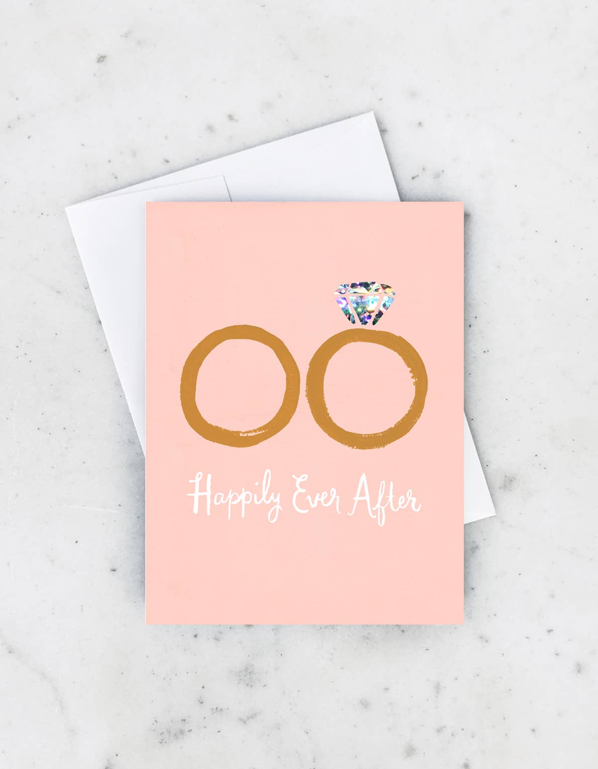 Wedding Rings Card - Bria Blair Creative