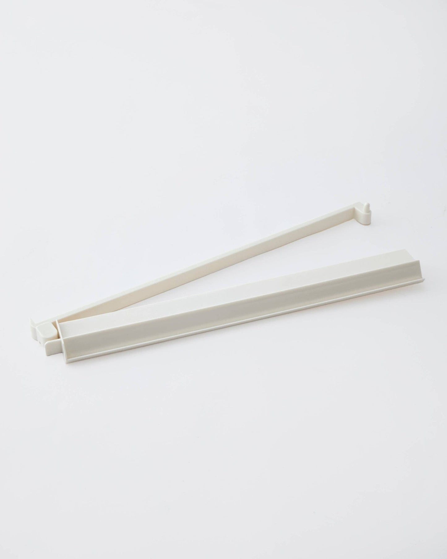 White Acrylic Rack and Pusher Set - Bria Blair Creative