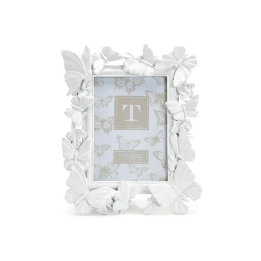 White Butterfly 5x7 Photo Frame - Bria Blair Creative