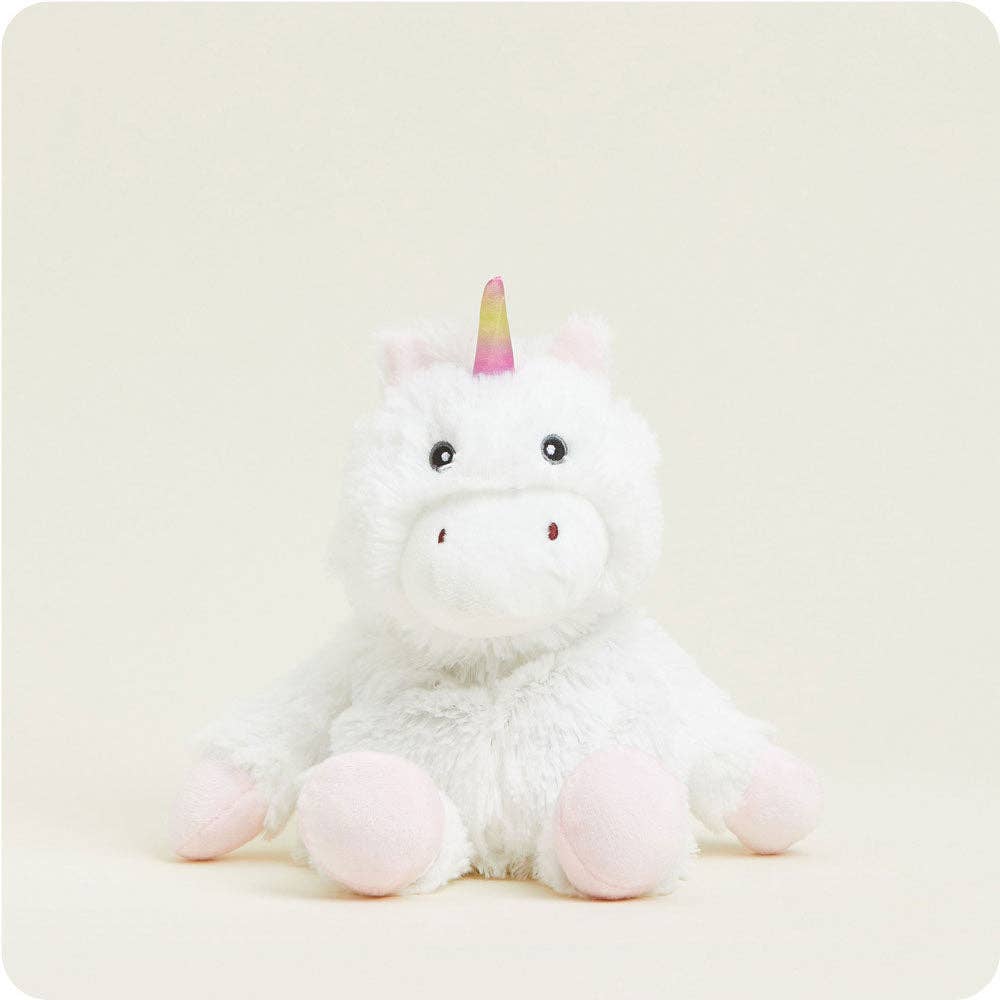 White Unicorn Warmies Junior - Bria Blair Creative