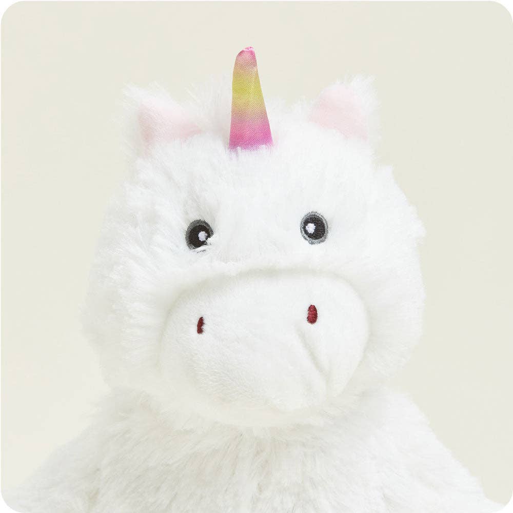 White Unicorn Warmies Junior - Bria Blair Creative