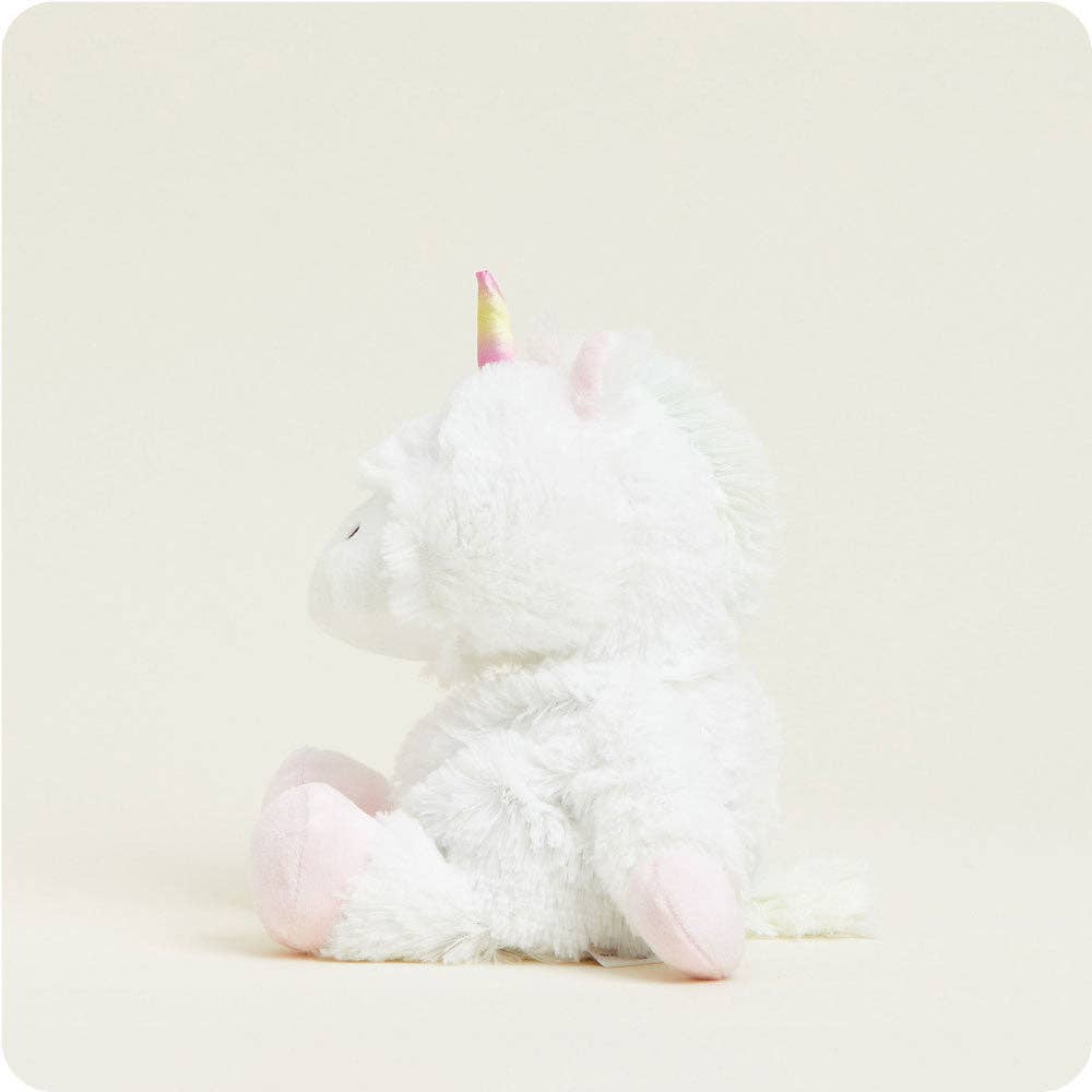 White Unicorn Warmies Junior - Bria Blair Creative