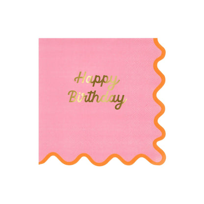 Wiggle Edge Large Napkins - Bria Blair Creative