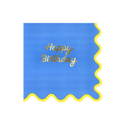 Wiggle Edge Large Napkins - Bria Blair Creative