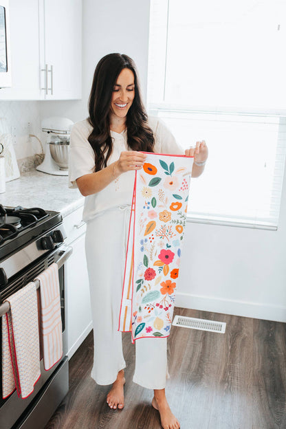 Wildflower Bloom Dish Towel - Bria Blair Creative