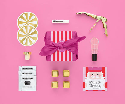 Wine Night Kit | Nutcracker, Pink Gifts for Women - Bria Blair Creative