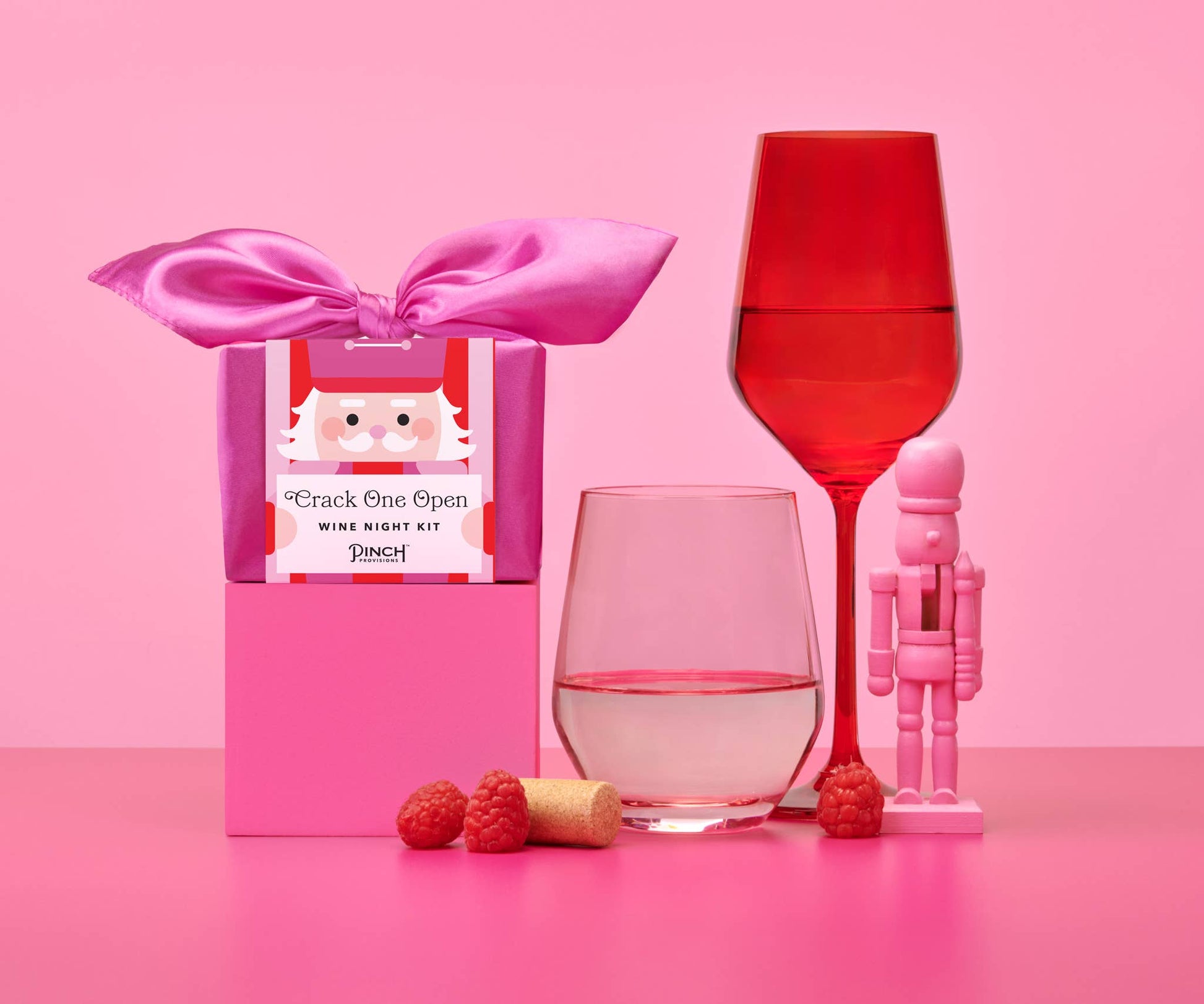 Wine Night Kit | Nutcracker, Pink Gifts for Women - Bria Blair Creative