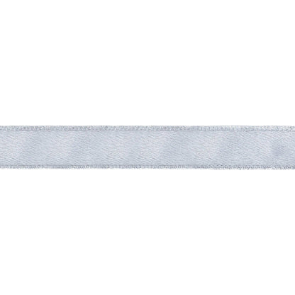 Wired Shimmer Satin Ribbon Silver 10 Yard Roll - Bria Blair Creative