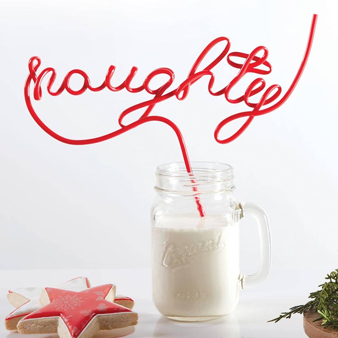 Word Straw - Naughty - Bria Blair Creative