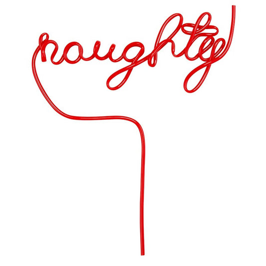 Word Straw - Naughty - Bria Blair Creative