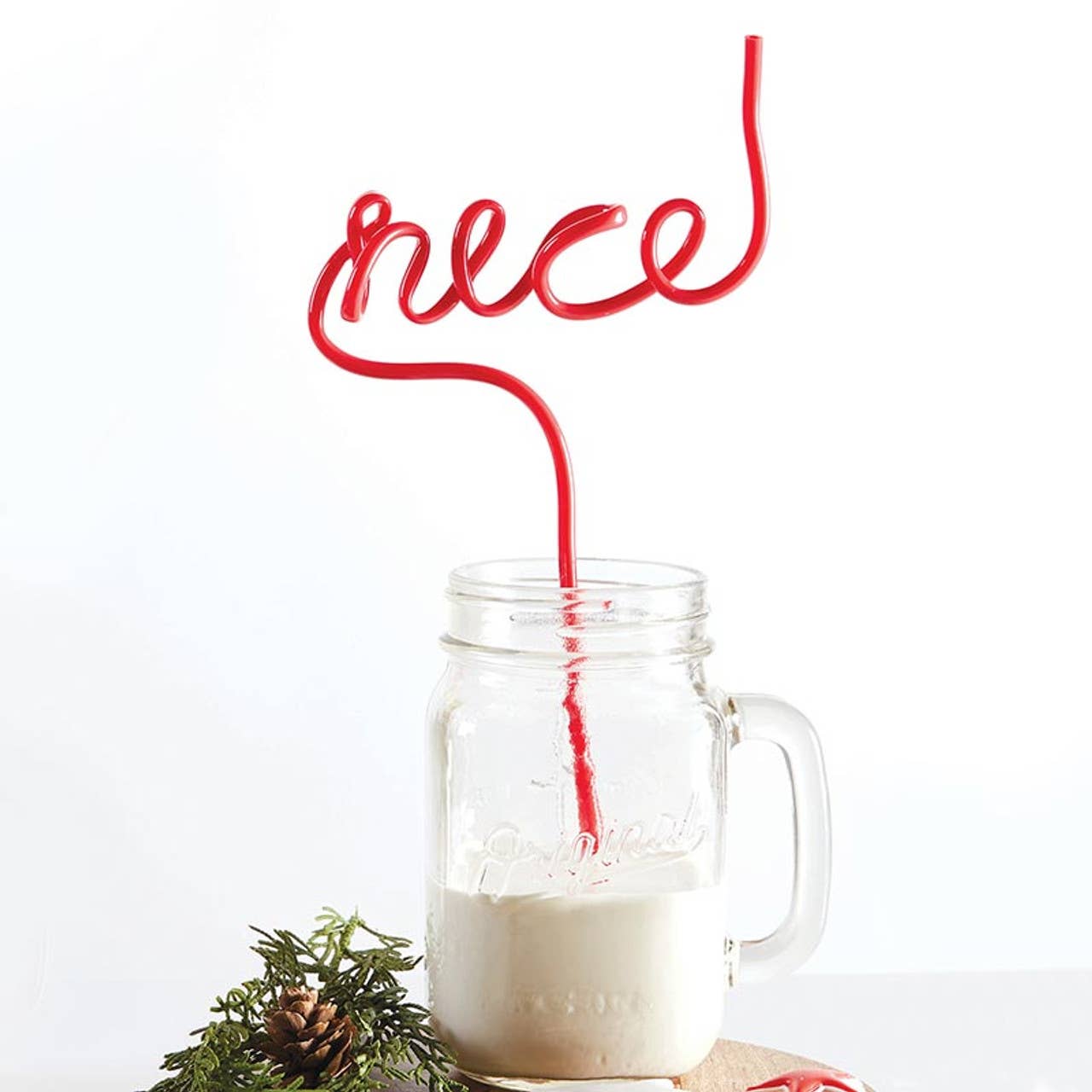 Word Straw - Nice - Bria Blair Creative
