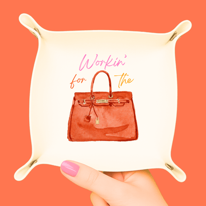 Working for the Bag trinket tray - Bria Blair Creative