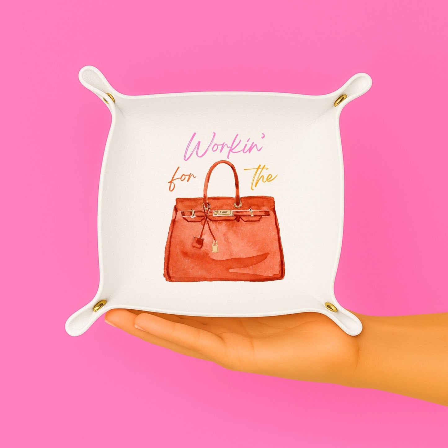 Working for the Bag trinket tray - Bria Blair Creative