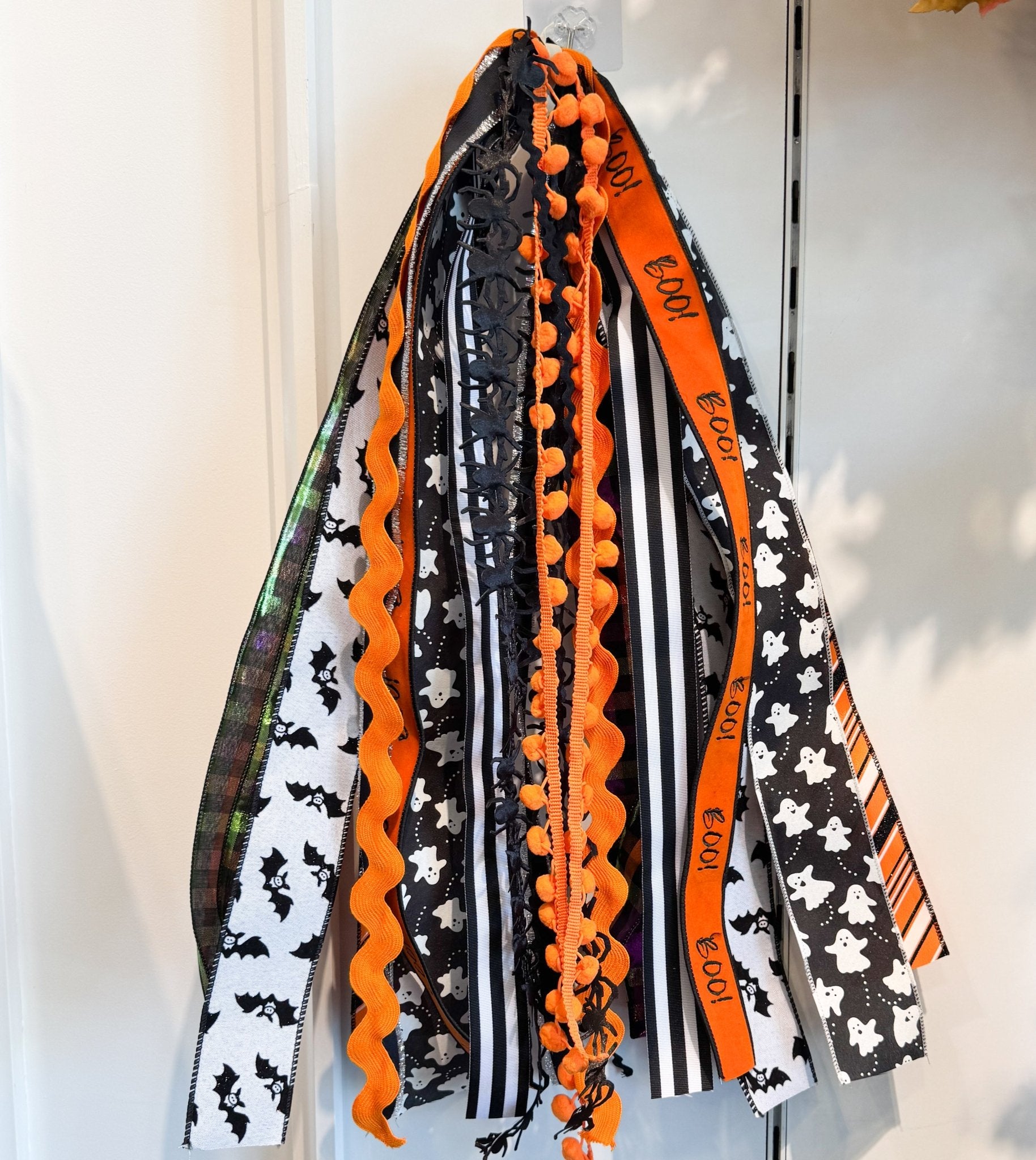 Wreath Ribbon Tassel Halloween - Bria Blair Creative