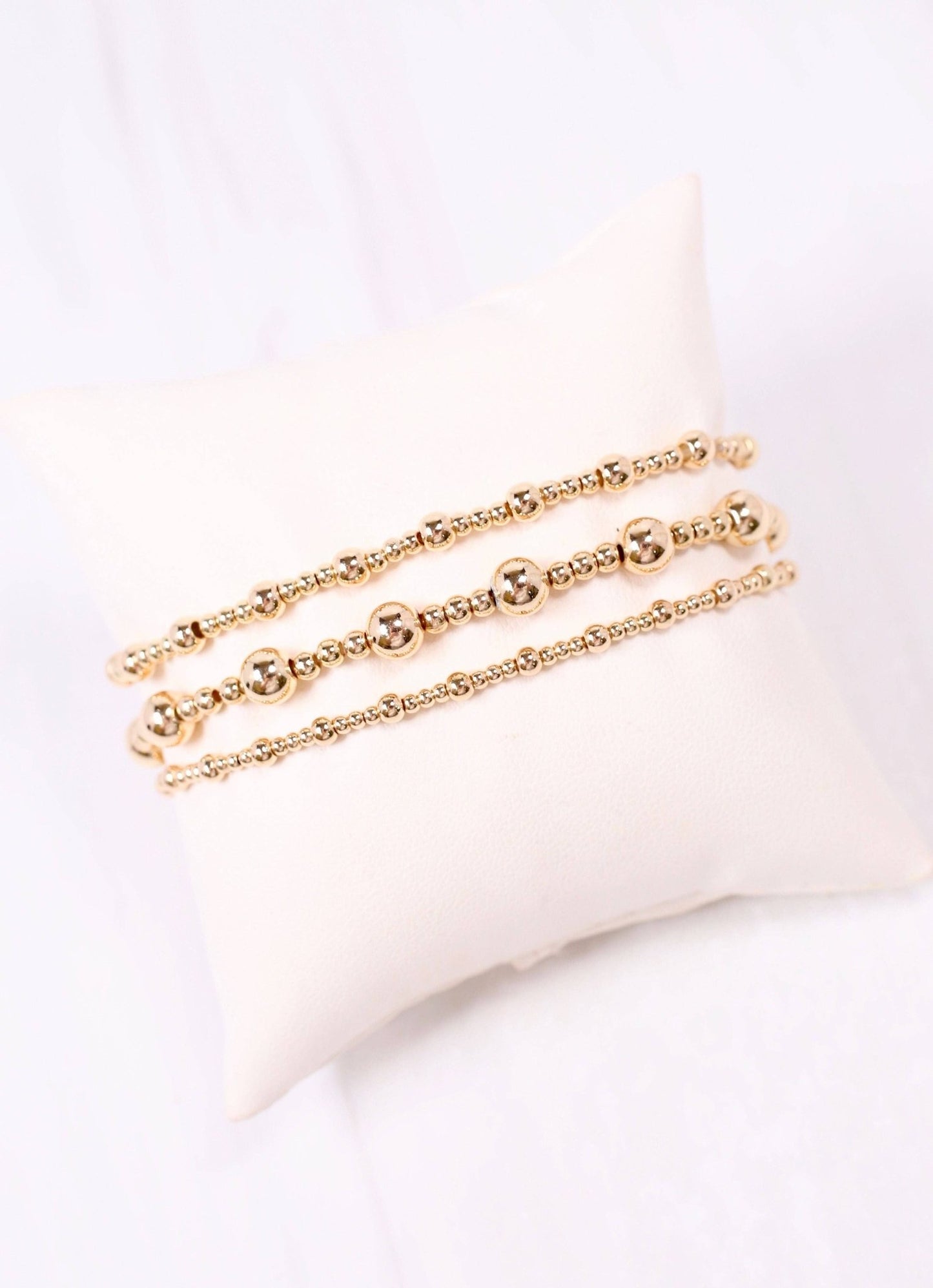 Wynette Bracelet Set GOLD: Default - Bria Blair Creative