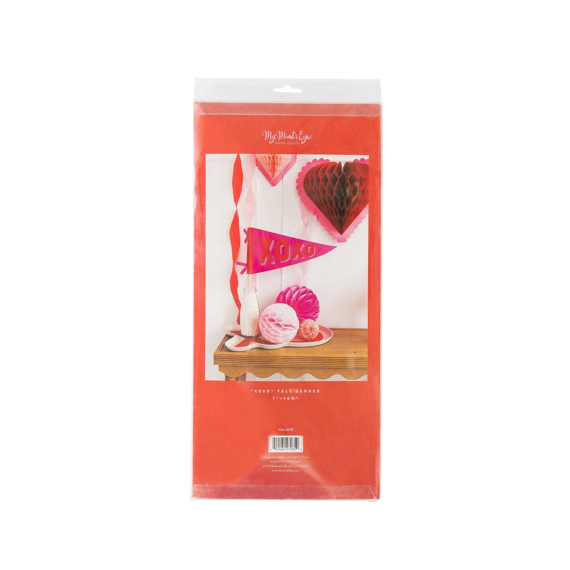 XOXO Felt Pennant - Bria Blair Creative