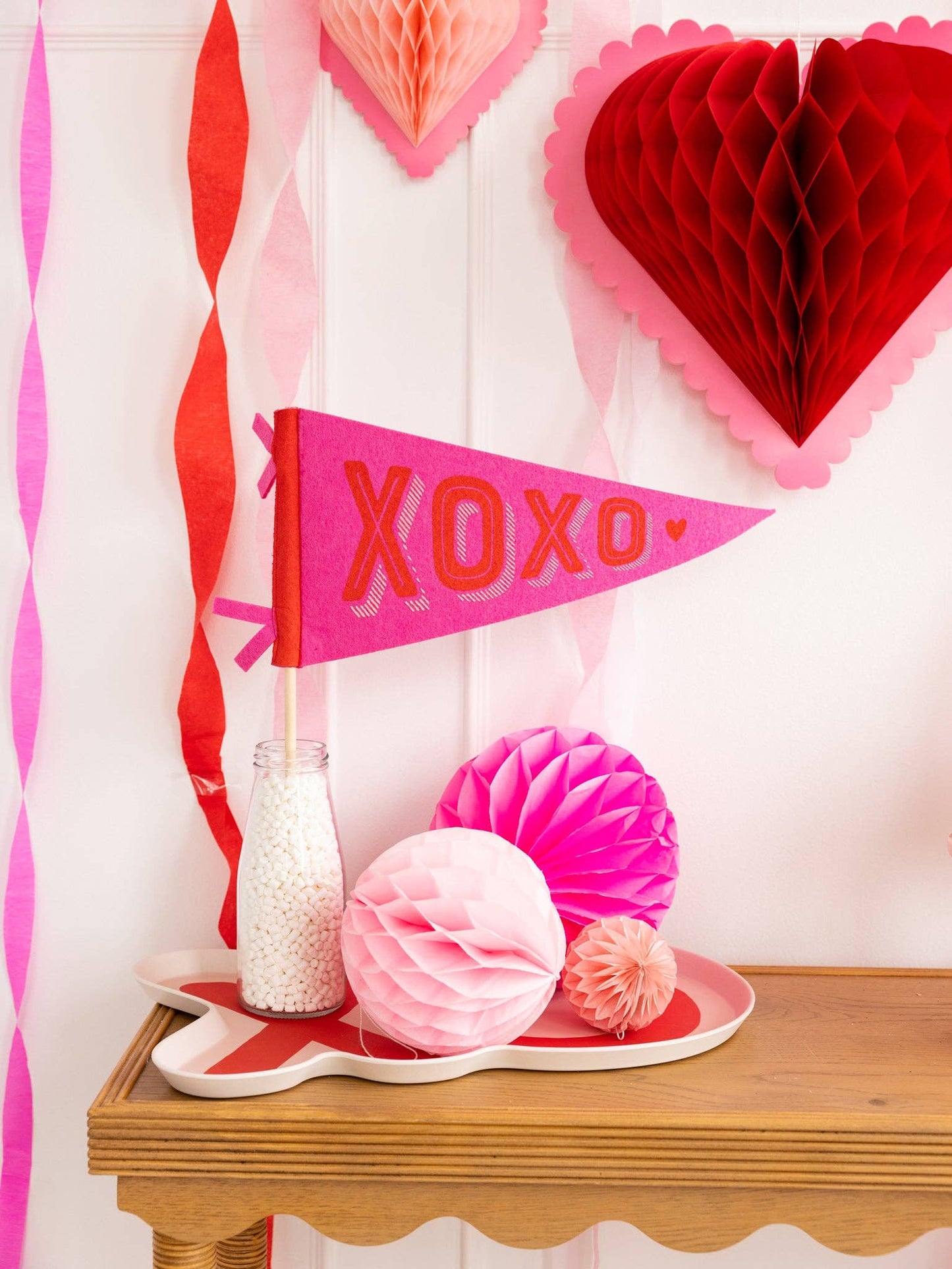 XOXO Felt Pennant - Bria Blair Creative