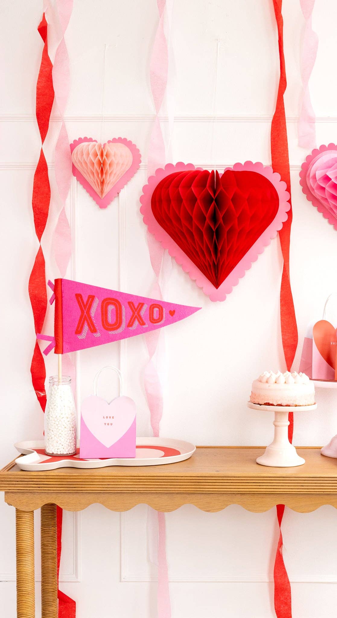 XOXO Felt Pennant - Bria Blair Creative