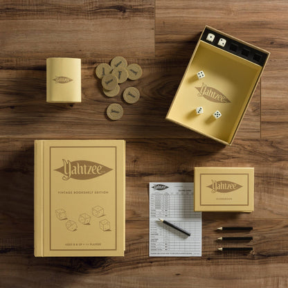 Yahtzee Vintage Bookshelf Edition - Bria Blair Creative