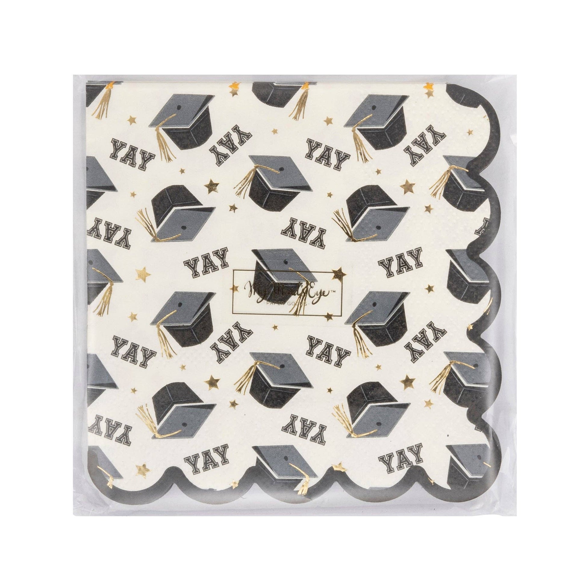 Yay Cap Pattern Napkin - Bria Blair Creative
