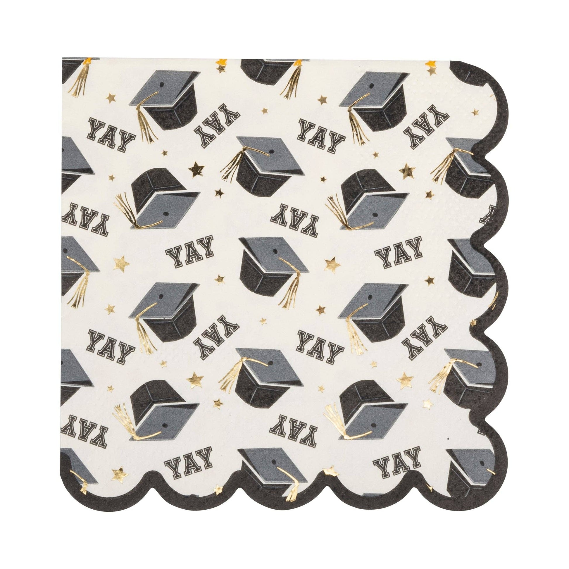 Yay Cap Pattern Napkin - Bria Blair Creative